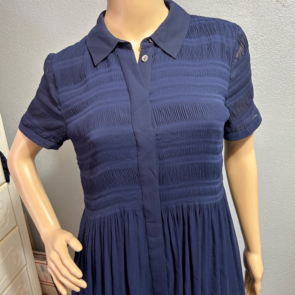 Diane Von Furstenberg Polina Pleated Mini dress size 4 - Picture 8 of 13